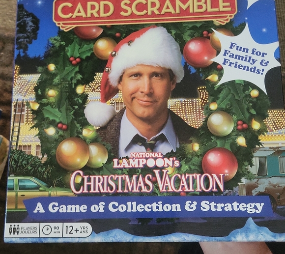 Card Scramble National Lampoon's Christmas Vacation Board Game strategy Griswold - Picture 1 of 9
